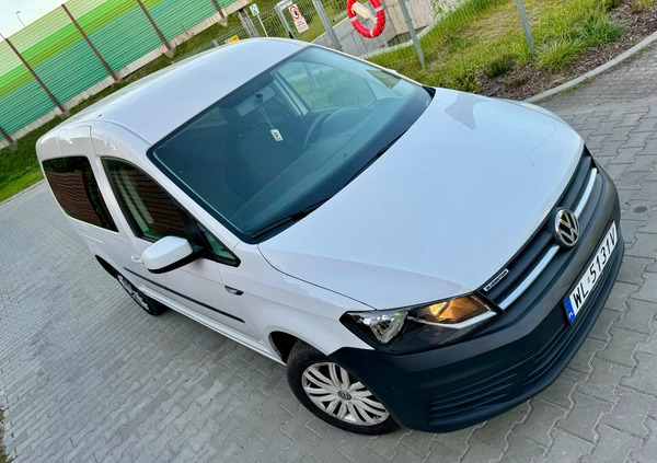 Volkswagen Caddy cena 130000 przebieg: 180000, rok produkcji 2019 z Białobrzegi małe 466